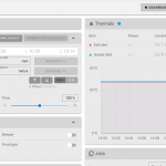 Fluidd Light Theme Dashboard 1